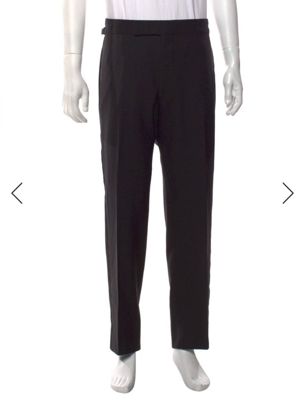Tom Ford Black Formal Tuxedo Trousers
